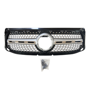 Parrilla Delantera Deportiva de Barra Vertical para Mercedes-Benz Clase GLB X247, Plástico ABS, Mejora de Diseño, Compatible con el Parachoques - Product Image 4