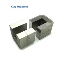 Transformador de núcleo de ferrita suave Industrial, compuesto amorfo, cinta nanocristalina, bobinado toroidal, imán Industrial, 2 unidades
