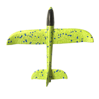 Avion planeur en mousse EPP de 22 cm à pois colorés, sûr, pour enfants, à lancer à la main, écologique, marque Circfoam