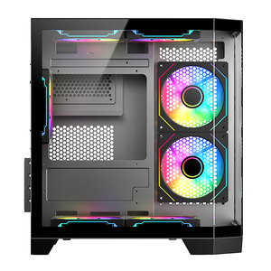Boîtier pour ordinateur de jeu de style <span class=keywords><strong>aquarium</strong></span> ATX Mid-Tower avec verre trempé à 3 côtés - Product Image 6