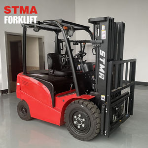 โรงงานราคา 4 ล้อไฟฟ้ารถยก 4 ตันรถยกรถบรรทุก 4500 มม.3-STAGE ยกเสาสำหรับขาย - Product Image 4