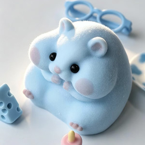 Bulk Cute Hamster Squishy Toys Soft PU Foam Animal Squeeze <b>Fidget</b> Toys Slow Rising Stress Relief Toy School Prize - Product Image 2