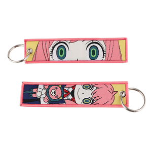 Nuevo Diseño de Anime, Llavero Bordado de Doble Cara de <span class=keywords><strong>Shinji</strong></span> <span class=keywords><strong>Ikari</strong></span> y Rei Ayanami para Decoración de Mochilas - Product Image 5