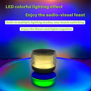 Ensemble de voyage portable mini LED RGB à faible quantité minimale de commande, haut-parleur BT V5.3 - Product Image 3