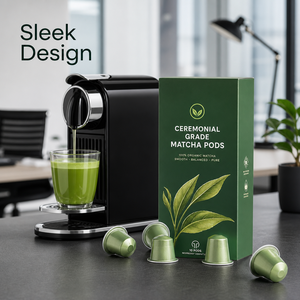 Focus Formula Matcha Coffee Capsules - Artisan Roast & Uji Matcha Fusion - Product Image 1