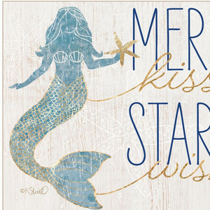 Set di due sirene bianche incorniciate da parete Art collezione HMS-decorazione da parete sirena unica - Product Image 5