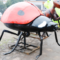 Modèle d'insecte animatronique d'extérieur de parc d'attractions