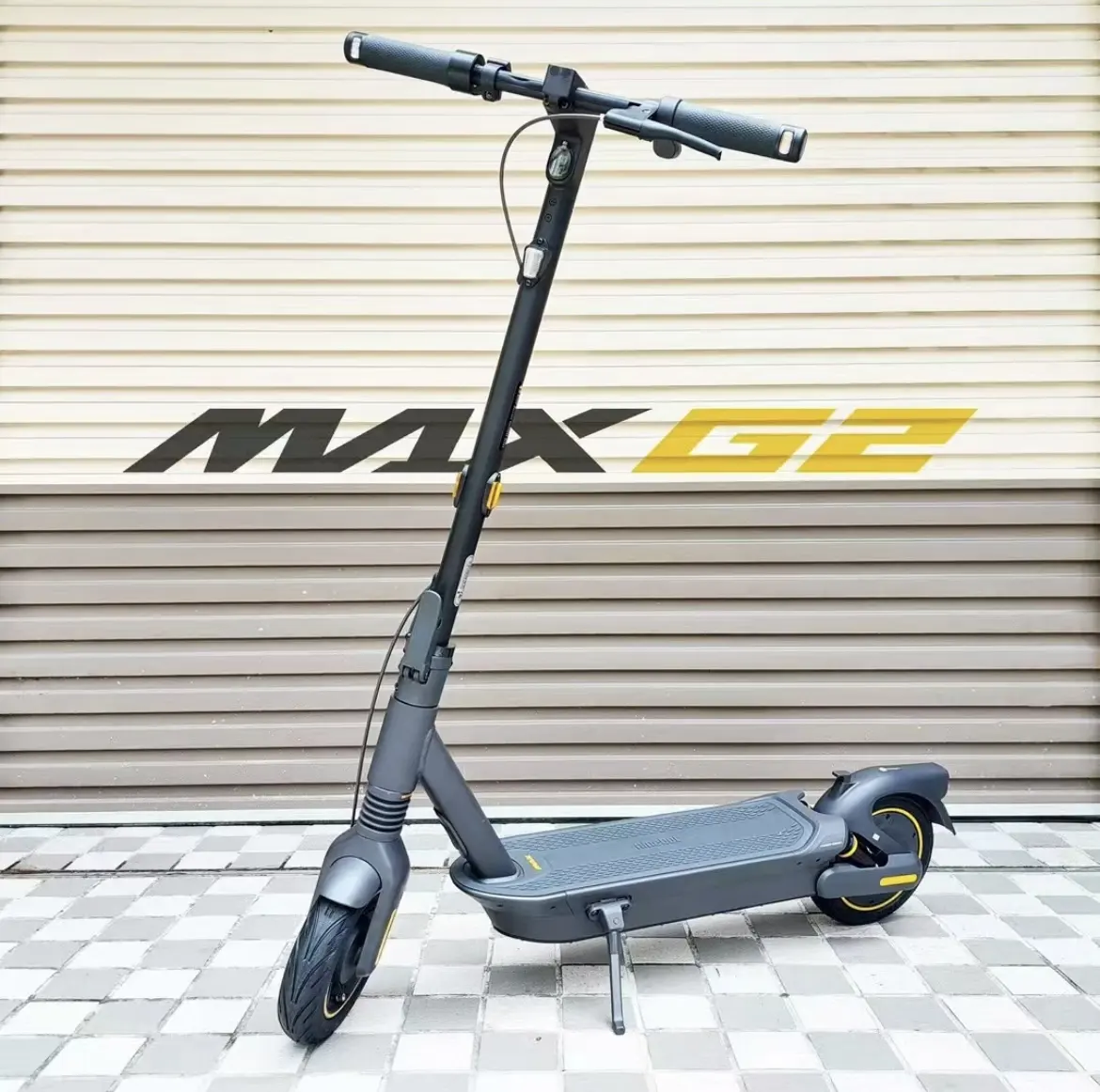 Drop Shipping Ninebot G2 Max 2023 Krachtige Mobility Eu Magazijn Twee Grote Wielen Snelle Elektrische Scooters