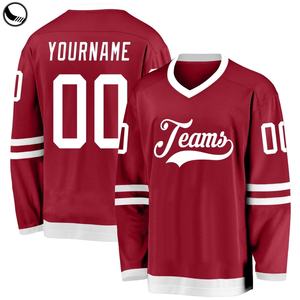 BETHERIVAL OEM Service Embroidery <b>Applique</b> Ice Hockey Jersey Polyester Hockey Jersey - Product Image 1