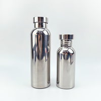 Bouteille de voyage sportive isotherme en acier inoxydable 304 de qualité supérieure, 25 oz, avec poignée et couvercle, grande capacité, maintien thermique de 12 à 24 heures