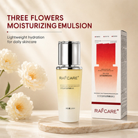 RAFCARE Losion Wajah Ringan Melembapkan dengan Ekstrak Lavender, Mawar, dan Ginseng, serta Asam Hialuronat untuk Hidrasi Harian