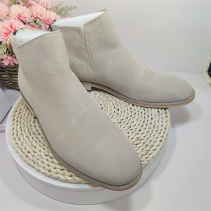 Chất Lượng Ban Đầu Công Nghệ Cao Tùy Chỉnh OEM/ODM Bền Làm Việc Mắt Cá Chân Người Đàn Ông Khởi Động Giày Da - Product Image 6