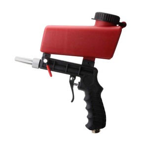 Pneumatic <b>Sandblasting</b> Gun Top Loading 21lbs Tank 6.5mm Nozzle Manual Operation Portable Power Tool Accessory - Product Image 2