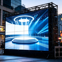 Pantalla LED de Alquiler para Exteriores, Video Wall LED para Escenarios, Eventos, Conciertos y Exhibiciones, Montado en Truss