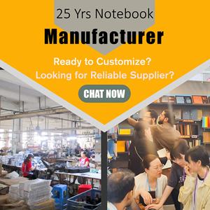 Muestra Gratuita de Cuaderno de Lujo de 8.45 x 5.7'' con Logotipo Estampado en Dorado sobre Cuero PU, Personalizable al por Mayor para Regalos Empresariales y de Oficina - Product Image 6