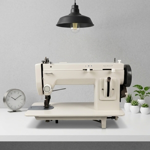 Single Needle Heavy Duty Top and Bottom Feed Lockstitch Sewing <b>Machine</b> - Product Image 4