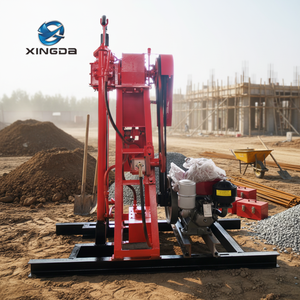 Günstiges tragbares geotechnisches Kernbohrgerät mit Pumpe & Dieselmotor, 50m Tiefe, Mini-Gesteinsbohrer - Product Image 1