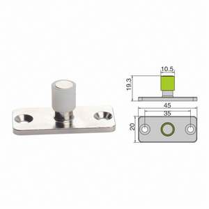 Roulettes de porte coulissante multifonctions modernes de haute qualité avec roulements à billes <span class=keywords><strong>pour</strong></span> <span class=keywords><strong>guide</strong></span> <span class=keywords><strong>au</strong></span> <span class=keywords><strong>sol</strong></span> - Product Image 1
