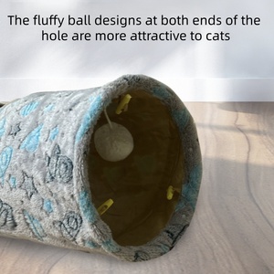 Accessori Animali Prodotti per Gatto Peluche Pieghevole Brillano al Buio Interattivo Movimento Giocattolo Gatto Tunnel Passaggio - Product Image 4