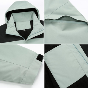 Polyester Sporty Windbreaker <b>Jackets</b> 9 Colors <b>Men</b> Outdoor <b>Running</b> Zipper Hoodies - Product Image 4