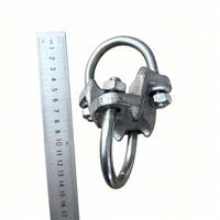 Serre-câble antichoc robuste UTTERLY UTT18 pour la fixation des conduites de bâtiments commerciaux, électrogalvanisé pour la zone sismique 4