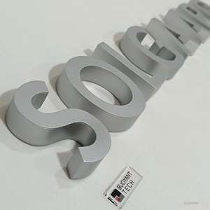 Insegna con Lettere 3D per Interni, Logo Aziendale Personalizzato in Acrilico Non Illuminato per Attività Commerciali - Product Image 2