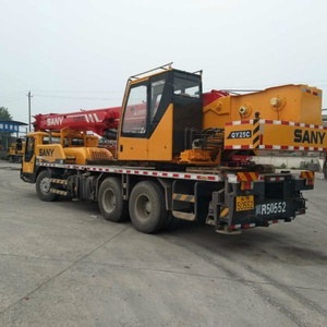 Grue sur camion hydraulique Sany d'occasion en bon état, 25 tonnes, SANY STC250, petite grue d'occasion de 20 à 25 tonnes - Product Image 2