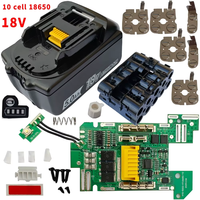 Compatible avec Makita BL1830 BL1850 BL1860 18v 5/10 cellules 18650