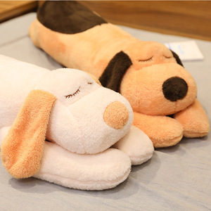 DHF Manufacturers Wholesale Large Size Long Lying Dog Doll Cute Men and Pregnant Women Sleeping Pillow Big Ears Dog Plush Toys - Product Image 5