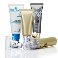 Tube cosmétique OEM de qualité supérieure, imperméable, noir, pour crème BB éclaircissante pour le visage, pour l'emballage