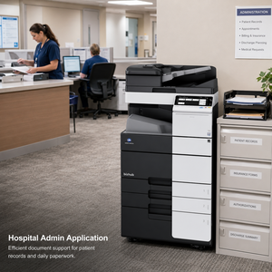 Konica Minolta C458, Máquina Usada de Alta Calidad con Área de Impresión A3, Remanufacturada, Multifuncional de Alta Velocidad para Oficina: Impresión, Copia, Escaneo y <span class=keywords><strong>Fax</strong></span> - Product Image 4