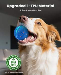 Blu Indoor Custom ETPU Pet <span class=keywords><strong>Dog</strong></span> masticare palle morbide giocattolo di lusso - Product Image 3