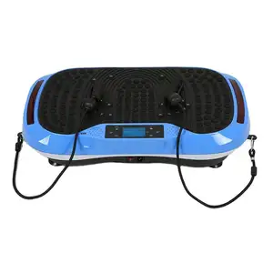 Tüm vücut egzersiz seviyeleri ayarlanabilir vibratör masaj plakası ev eğitim titreşim plakası egzersiz makinesi