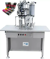 Équipement de remplissage de peinture en aérosol machine de remplissage d'aérosol nettoyant pour mousse machine de remplissage par pulvérisation nasale