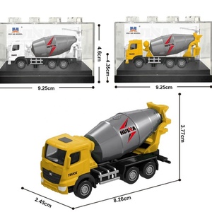SJY-1014 1/80 Camión Mezclador de Concreto de Aleación Metálica Fundida a Presión, Vehículo de Construcción de Ingeniería de Simulación, Juguetes Coleccionables Fundidos a Presión - Product Image 6