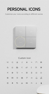 영국 표준 지그비 스마트 스위치 4 갱 1way/2way - Product Image 5