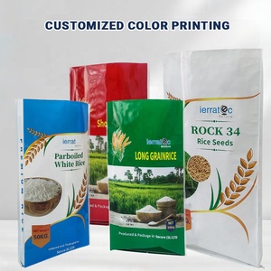 Sacchi in Tessuto Laminato PP BOPP Personalizzati con Logo Stampato, 5kg-50kg, Durevoli e Impermeabili per Mangimi, Riso, Grano, Mais, Soia, Semi - Product Image 4