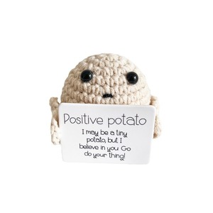 For Hot Sale Handmade Knitted Little Potato Positive Energy <strong>Funny</strong> for Potato Doll Pendant Ornament Export Cross-Border - Product Image 5