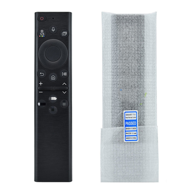 BN59-01385B Solar Powered Voice Remote Control for 2021-2022 Samsung Smart 4K 8K Ultra HD Neo QLED OLED UHD Models Waterproof
