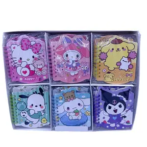 Ruunjoy Sanrioed papeterie Anime Kawaii Journal A6 cahier laitier feuilles mobiles bloc-notes noyau intérieur carnet de notes Journal fournitures de bureau