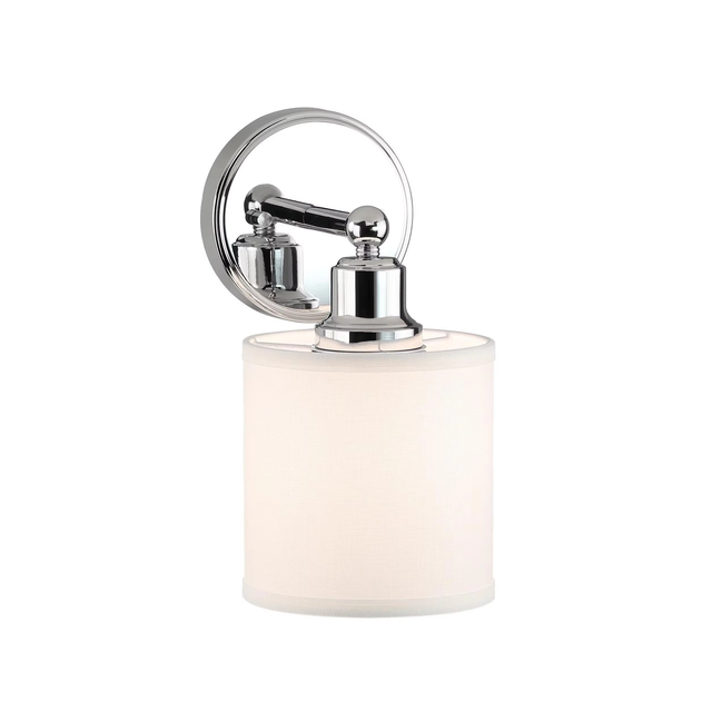 Industrial Minimalist Decoration Wall Lights Lighting Sconce Bedroom Chrome Wall Lamp with Shade