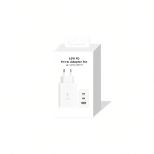 Adaptateur secteur PD 65W Trio USB C 2 ports USB A Chargeur à charge rapide - Product Image 1
