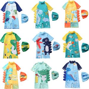 Traje de Baño de Verano Personalizado para Bebés y Niños Pequeños, Traje de Baño de Manga Corta con Estampado de Dibujos Animados, Traje de Baño de Una Pieza para Niños - Product Image 2