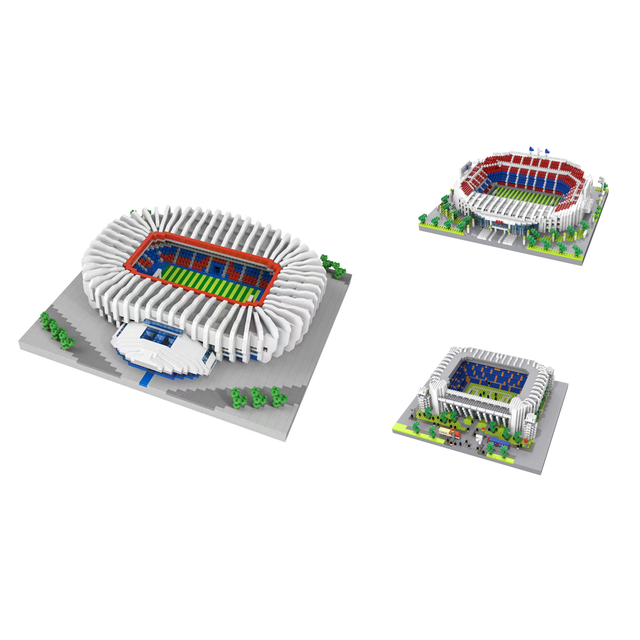 Factory Direct Sale Micro Building Block DIY Construction Assemble Plastic Stadium 2.5mm Nano Bricks Model Toy