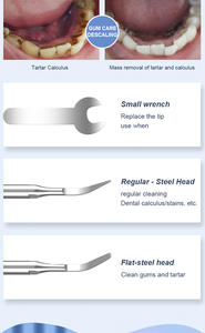 Irrigador Bucal Portátil a Prueba de Agua, Mini Irrigador Dental Inalámbrico para Limpieza de Dientes - Product Image 2