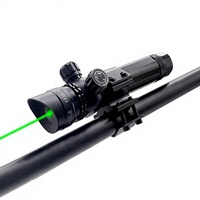 Lunette de visée laser infrarouge à verrouillage longue portée en alliage d'aluminium, avec viseur à lumière verte, précision, résistance aux chocs, réglable