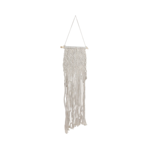 Tapisserie rectangulaire en jute tissée à la main, macramé, décoration murale pour chambre à coucher, salon, salle de bain - Product Image 2