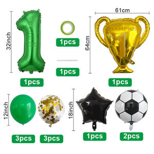 Set <span class=keywords><strong>de</strong></span> <span class=keywords><strong>Globos</strong></span> <span class=keywords><strong>de</strong></span> Fútbol con Globo <span class=keywords><strong>de</strong></span> Número <span class=keywords><strong>de</strong></span> 32 Pulgadas para Decoraciones <span class=keywords><strong>de</strong></span> Celebración <span class=keywords><strong>de</strong></span> Cumpleaños - Product Image 3