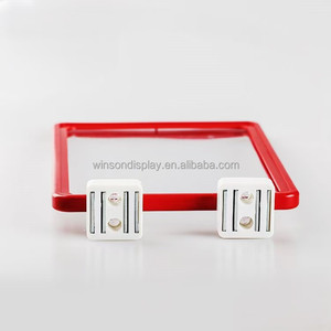 Retail Supermarket Shelf Colorful Sign Clips <b>Black</b> <b>Frame</b> Price Clip Holder Spring Clip No Revie - Product Image 5