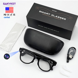 Gafas Inteligentes GS5 con IA, Traducción, Cámara de 8MP, ChatGPT, Reproductor de Música, con Estuche de Carga, Reproductor de Música 2026 - Product Image 1